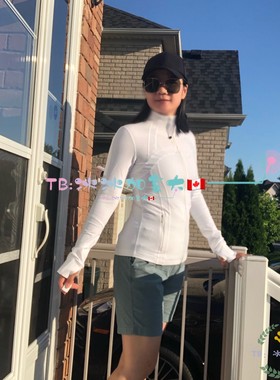 清仓现货加拿大露露 Define Jacket 女士运动夹克外套 Luon面料