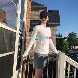 清仓现货加拿大露露 Define Jacket 女士运动夹克外套 Luon面料