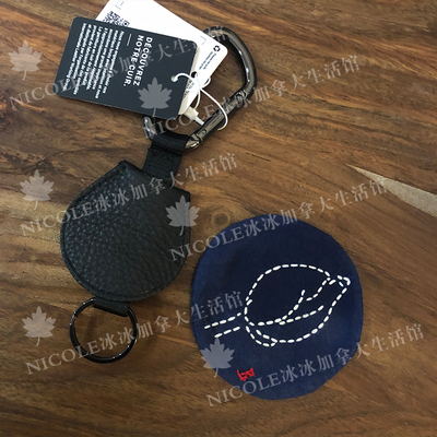 nowalwayskey双用真皮钥匙扣