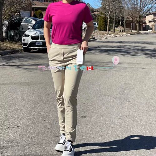 LULULEMON休闲长裤商务面料透气