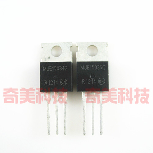 【原装拆机】MJE15034G MJE15035G MJE15034 MJE15035 对管对15元