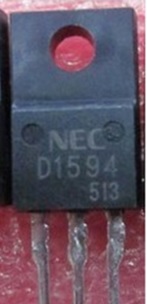 【原装拆机】D1594 2SD1594 塑封 MOS场效应管 TO-220F 100V 6A