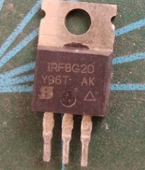 【原装拆机】FBG20 IRFBG20 MOS场效应管 1.4A 1000V TO-220封装
