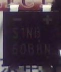 【全新原装】S1NB60 S1NB60B SINB60 直插4脚 整流桥堆 1A 600V