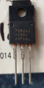 【全新原装】78M24A UPC78M24A 直插 24V 三端稳压管 TO-220F封装
