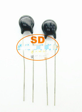 【全新】压敏电阻 V7201U 7D201K 7D201 7K201 电压200V 片径7MM