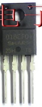 【全新原装】018EF01 PQ018EF01 四端稳压器集成电路 IC芯片 4脚