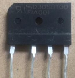 【全新】D30XB100 D30SB100 电磁炉大功率整流桥堆 30A 1000V 4脚