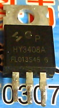 【原装拆机】HY3408 HY3408A 铁头 直插大功率MOS场效应管 TO-220