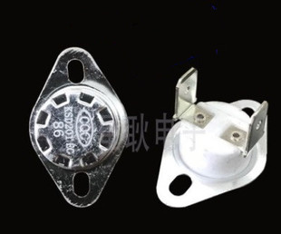 立式饮水机配件温控开关 KSD201/EC 86度 防干烧过热保护器限温器