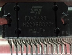 【原装拆机】TDA7490L ZIP-25脚 功放IC芯片 集成电路 电子元器件