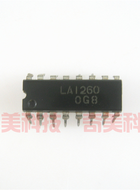 【原装拆机】LA1260 直插16脚 收音机中频信号集成电路 IC芯片