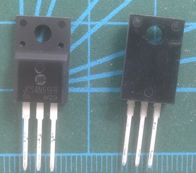 【全新原装】JCS4N65F JCS4N65FB 4N65 塑封 MOS场效应管 TO-220F