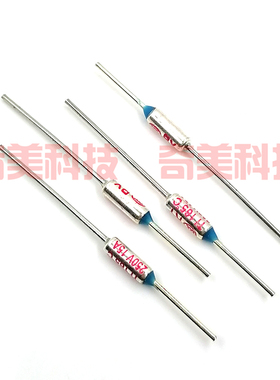 金属壳温度保险丝管过热保护熔断器 RY165 TF165 15A 250V 165度