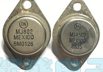 【原装拆机】MJ802 MJ4502 发烧音频功放对管 电子元器件 1对12元