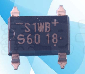 【全新原装】S1WB60 S1WBS60 贴片4脚 整流桥堆 方桥 1A 600V SOP