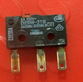 【全新】洗衣机控制板电源键防水开关 D2SW-3TB 行程微动限位开关