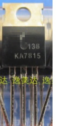 【全新原装】KA7815 15V三端稳压器 1A大电流 三极管 TO-220封装
