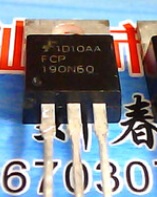 【原装拆机】FCP190N60 190N60 铁头 大电流MOS场效应管 TO-220