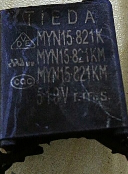 【原装拆机】MYN15-821K MYN15-821KM 空调压敏电阻器 防爆防雷