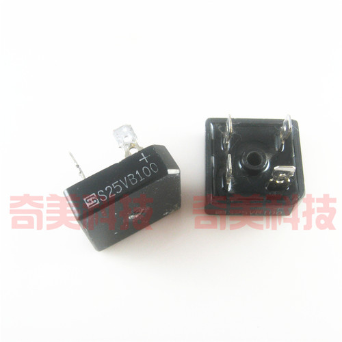 【原装拆机】S25VB100 逆变焊机整流桥堆 25A 1000V 变频空调方桥