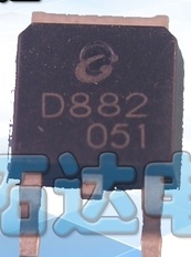 【全新原装】D882 D882M 2SD882 贴片三极管 功率管 TO-252封装