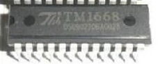 【全新原装】TM1668 直插24脚 长23MM 电磁炉驱动IC芯片 集成电路