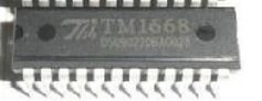 【全新原装】TM1668 直插24脚 长23MM 电磁炉驱动IC芯片 集成电路