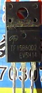 【原装拆机】TF15B60D2 AOTF15B60D2 IGBT管 电子元器件 15A 600V
