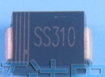 【全新】SS310 SR3100 贴片 肖特基二极管 SMC DO-214AB 3A 100V