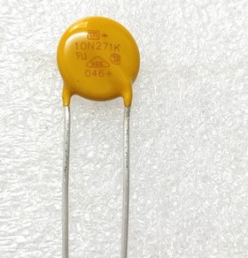 【全新】压敏电阻 10N271K 10D271 10K271 271KD10 片径10MM 270V