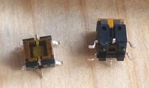 【全新】轻触开关 6*6*7.8 带蓝灯 6X6X7MM 发蓝色光 贴片 按钮键