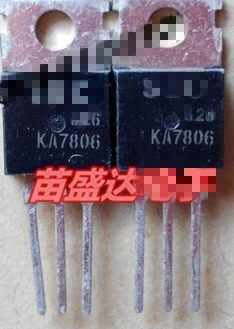 【全新原装】KA7806 AN7806 6V 三端稳压管 电子元器件 TO-220