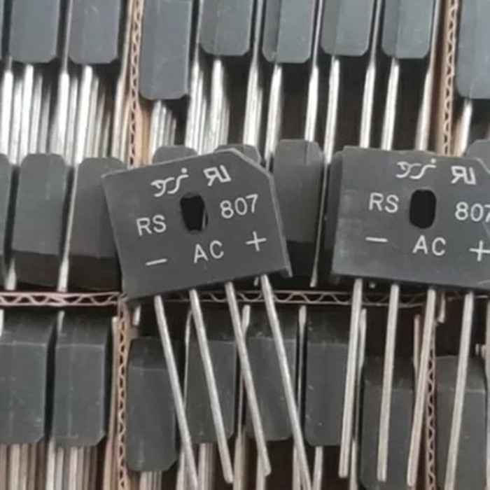 【全新原装】RS807 插件4脚 整流桥堆 电子元器件 8A 700V 扁桥