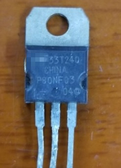 【原装拆机】P80NF03 STP80NF03 逆变器控制器MOS场效应管 TO-220