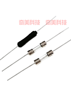 空调电磁炉带引线脚玻璃保险丝慢熔断管 16A T16A AL 250V 5X20MM