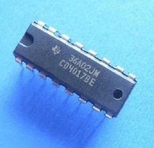 【全新原装】 CD4017BE HCF4017 直插16脚 十进制计数器IC芯片