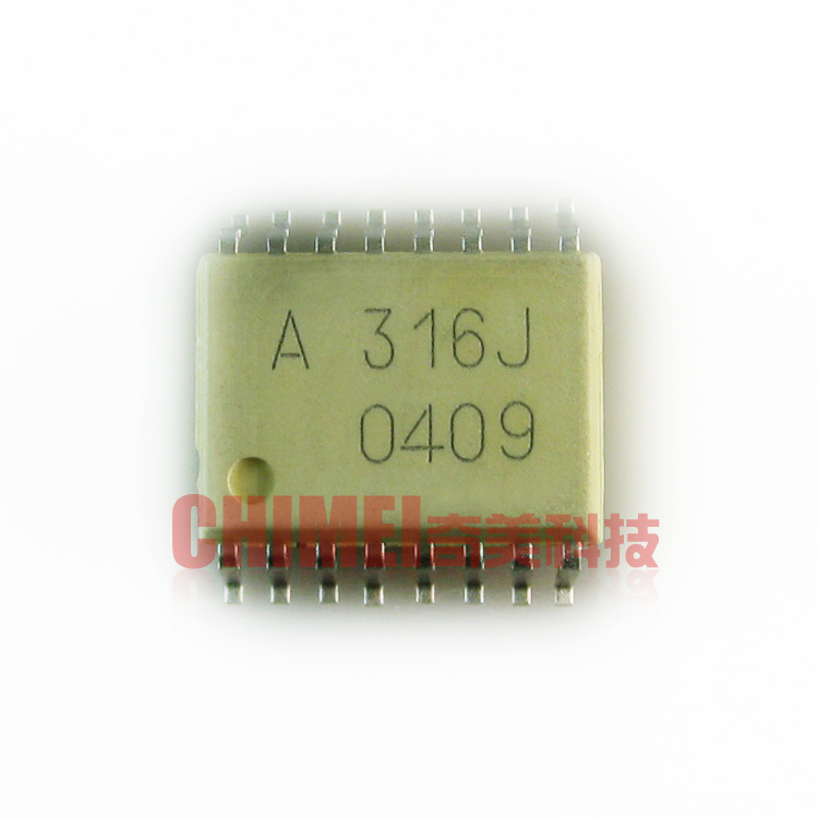 【全新原装】A316J HCPL316J HCPL-316J 贴片16脚 光电耦合器 IC