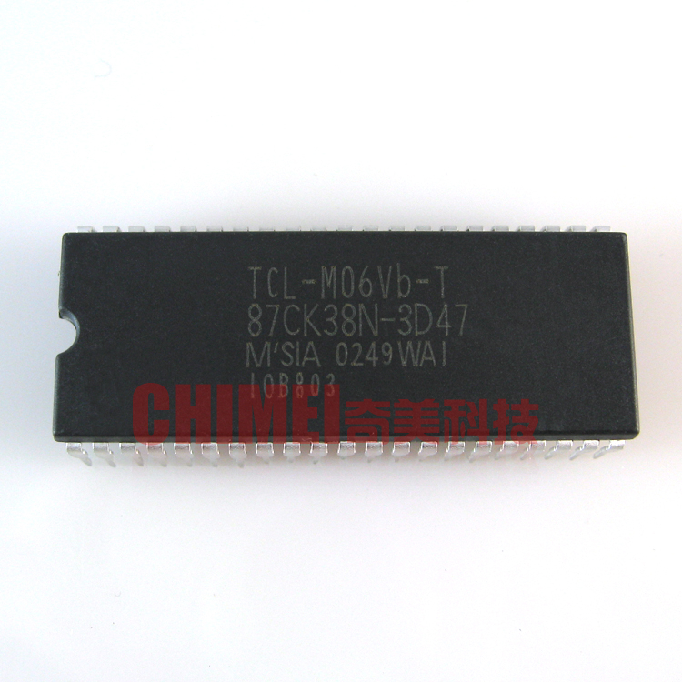 【原装拆机】电视机CPU芯片 87CK38N-3D47=M06Vb-T IC集成电路