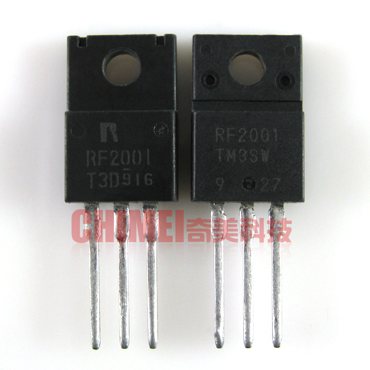 【原装拆机】RF2001-T3D 液晶电视机等离子快恢复整流管 电子器件