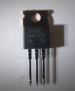 【原装拆机】IRF820 带铁头 MOS场效应管 三极管 电子元器件 配件