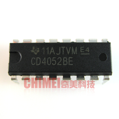 【全新原装】CD4052BE CD4052BCN 直插 模拟开关切换IC集成电路