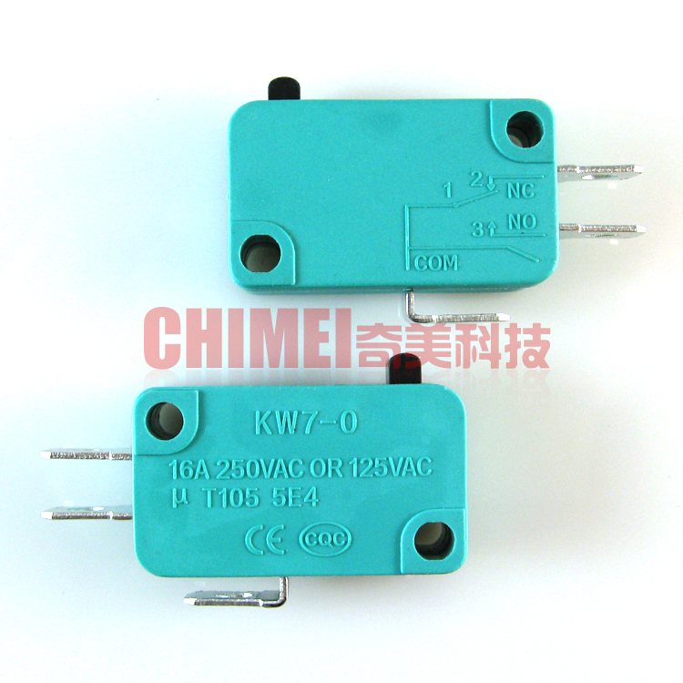 【全新】电饭锅 电磁炉 触点开关 KW7-0 轻刻度 16A 微动行程开关