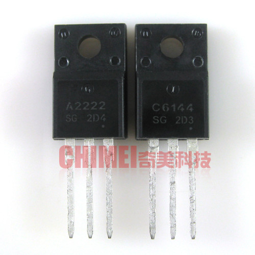 【原装拆机】A2222 C6144 2SA2222 2SC6144 达林顿对管 1对2元