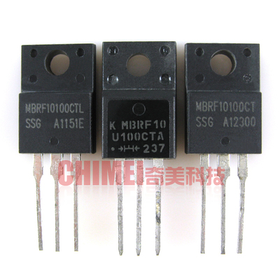 【原装拆机】MBRF10100CT MBF10100 肖特基二极管 电子元器件