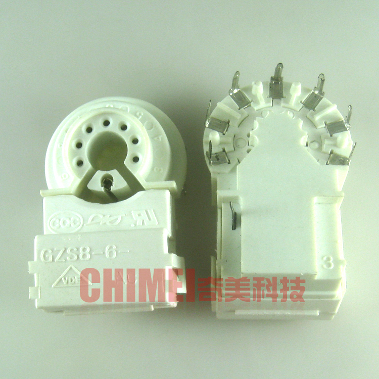 【全新】电视机管尾座 GZS8-6 GZS8-6-AC 7脚 CRT彩电显像管插座