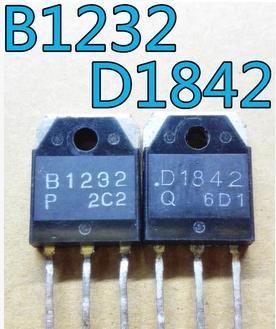 【原装拆机】B1232 D1842 2SB1232 2SD1842 音频对管 1对3.5元