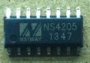 【全新原装】NS4205 贴片16脚 D类双声道音频功放IC芯片 集成电路