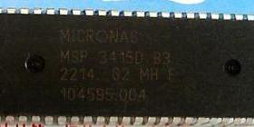 【原装拆机】MSP3415D B3 直插52脚 丽音解码IC芯片 集成电路