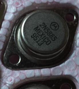 【原装拆机】2N5885 大电流大功率金封三极管 铁帽 电子元器件